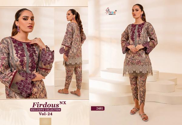 Shree Firdous Exclusive Collection Vol 24 Nx Cotton Pakistani Suits Collection